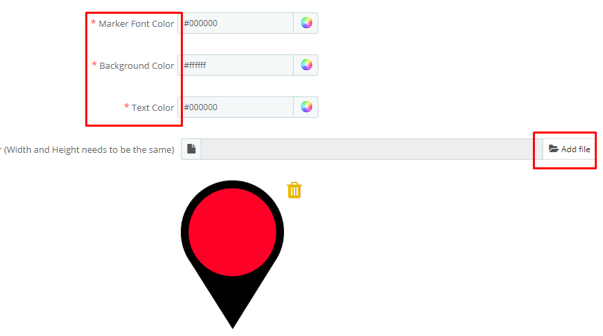 Define color in module