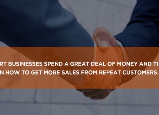 get more sales from repeat customers